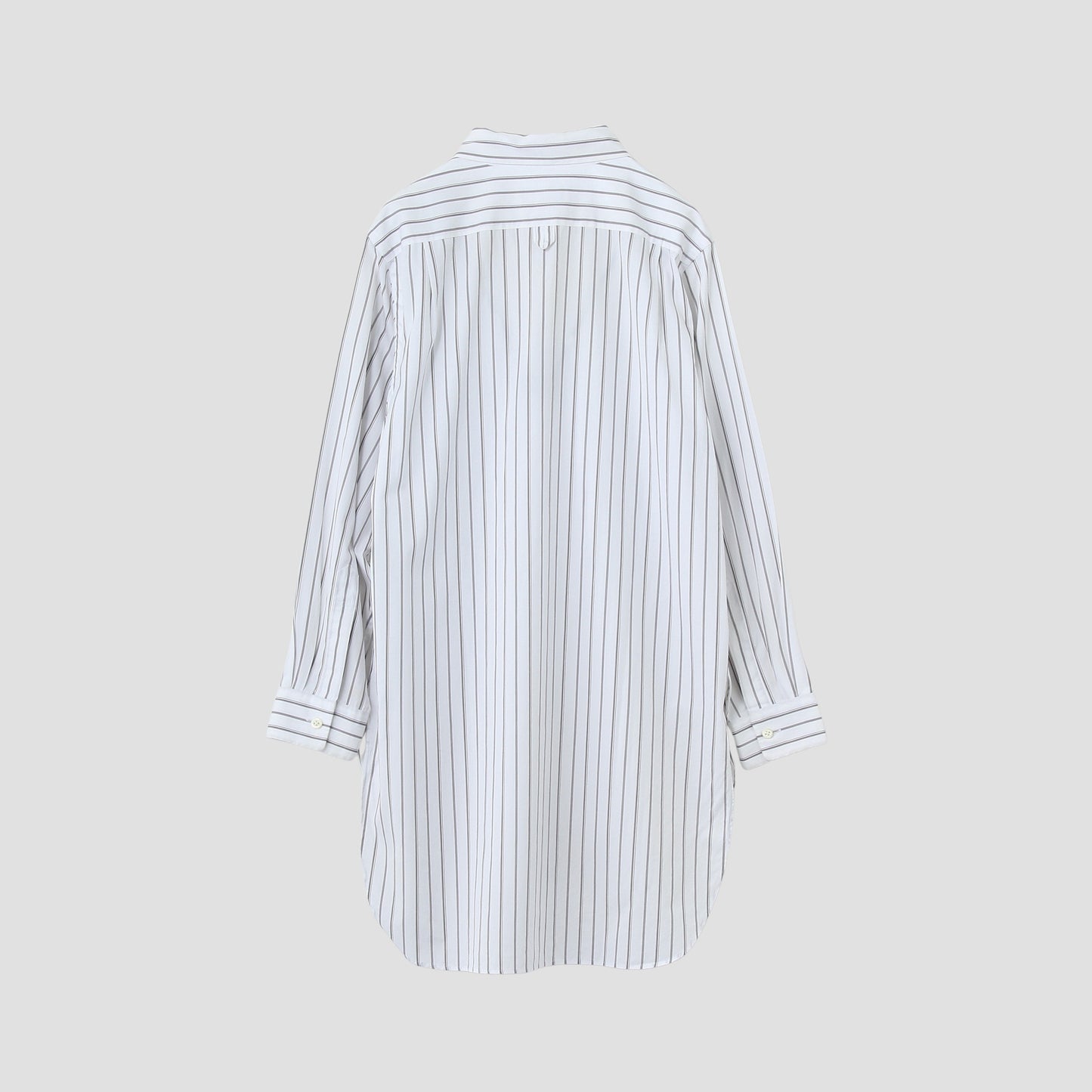 TRIPLE STRIPE COTTON POPLIN SHIRT