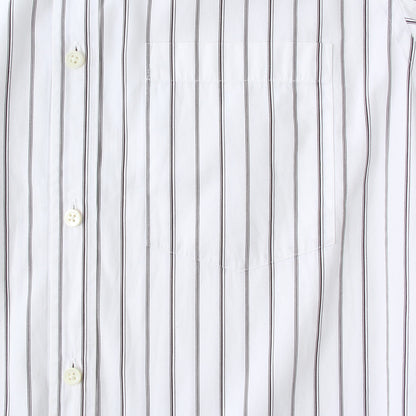 TRIPLE STRIPE COTTON POPLIN SHIRT