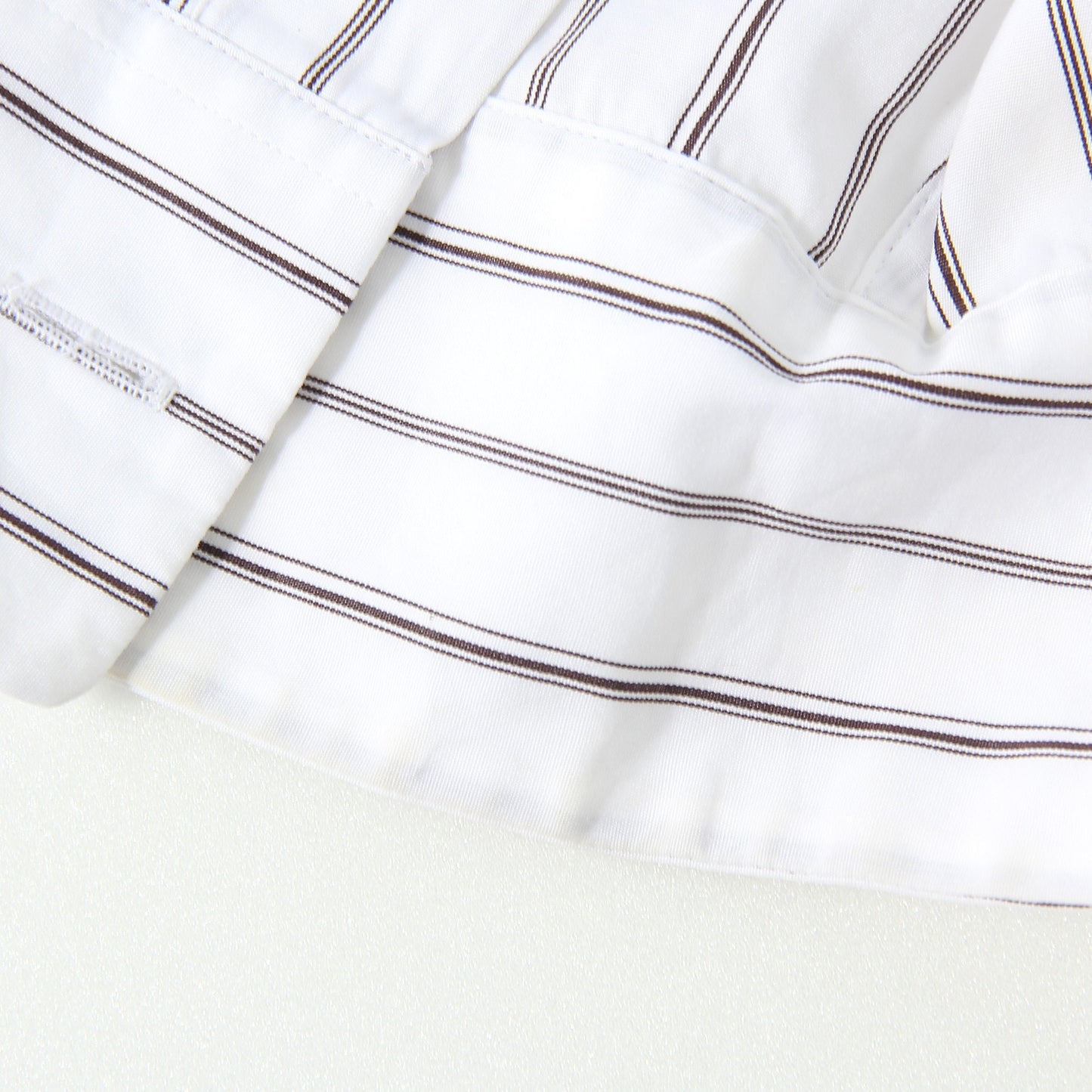 TRIPLE STRIPE COTTON POPLIN SHIRT