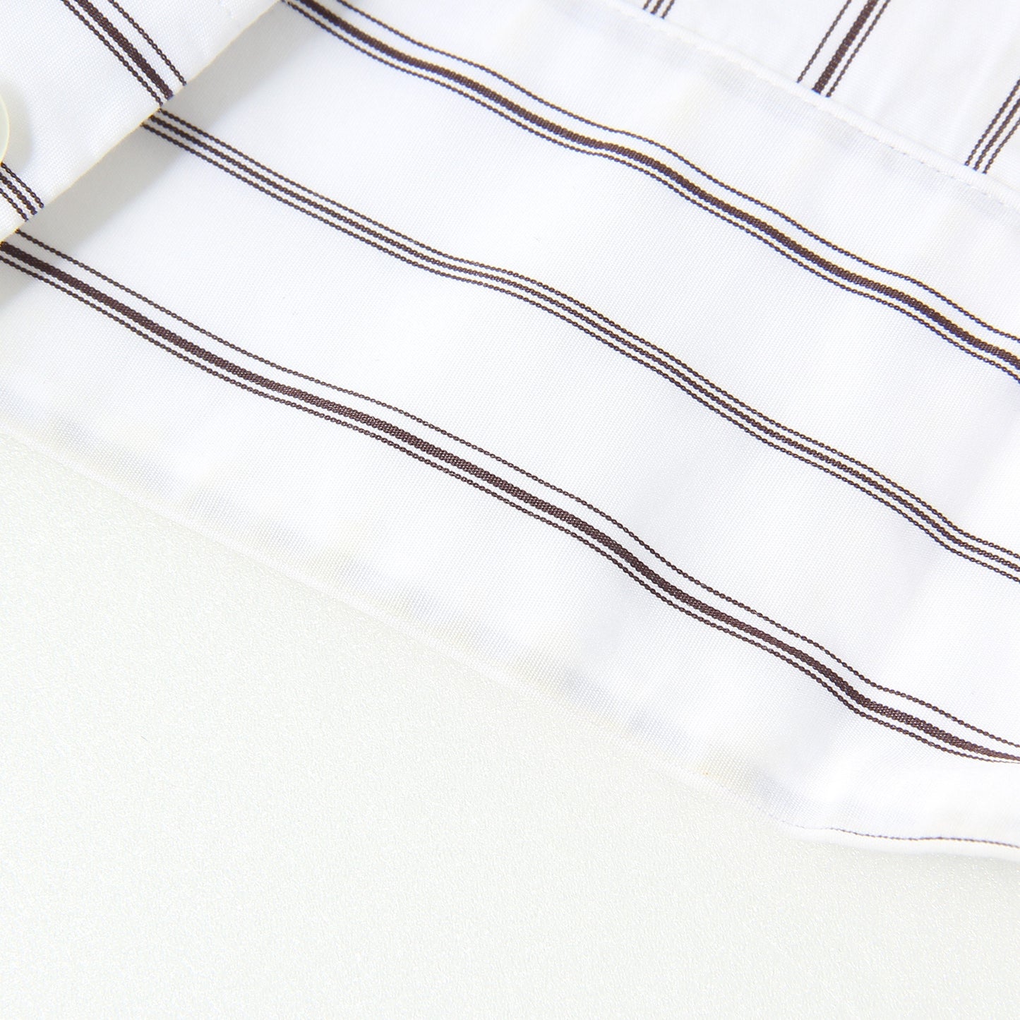 TRIPLE STRIPE COTTON POPLIN SHIRT