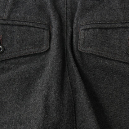WOOL COTTON DRILL TROUSERS