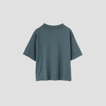 TWISTED COTTON SILK KNIT