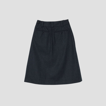MILITARY FLANNEL SKIRT
