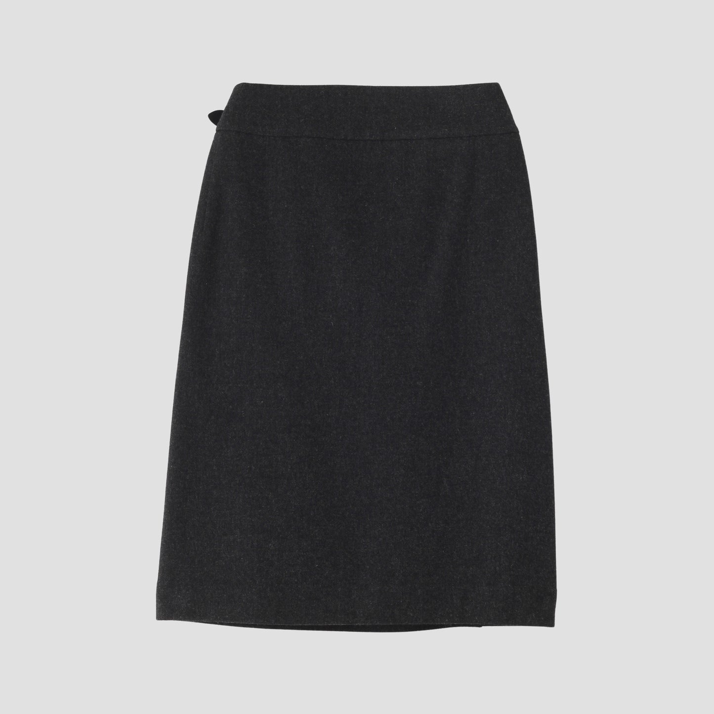 WOOLEN TWILL SKIRT