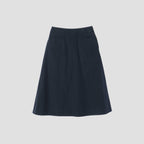 COTTON LINEN OXFORD SKIRT