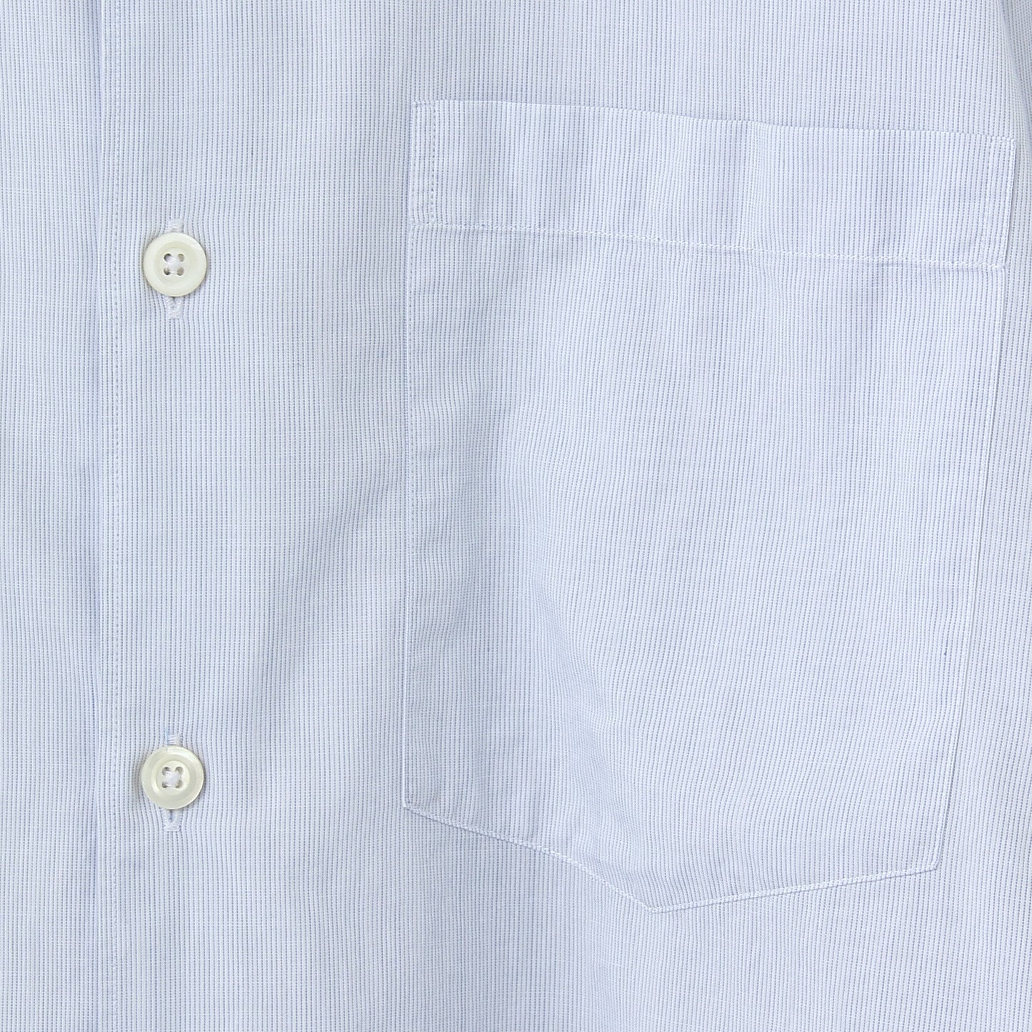 FINE STRIPE COTTON TWILL SHIRT