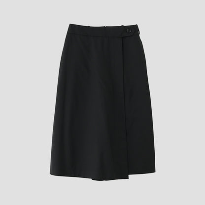 FINE WOOL POPLIN TROUSERS
