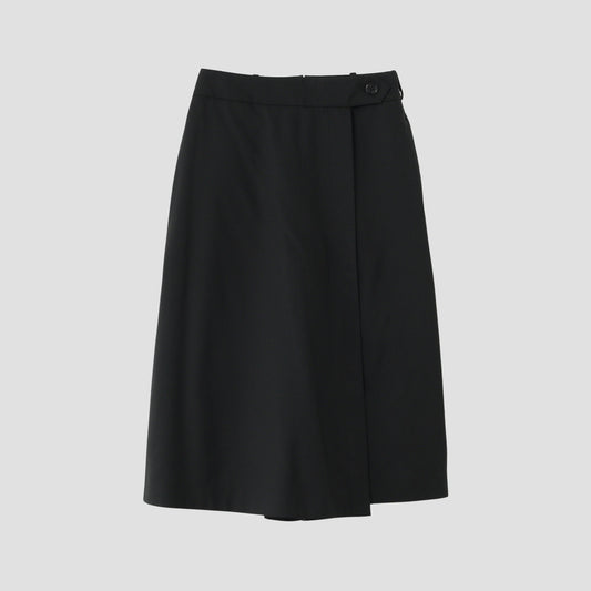 FINE WOOL POPLIN TROUSERS