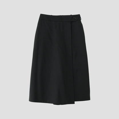 FINE WOOL POPLIN TROUSERS