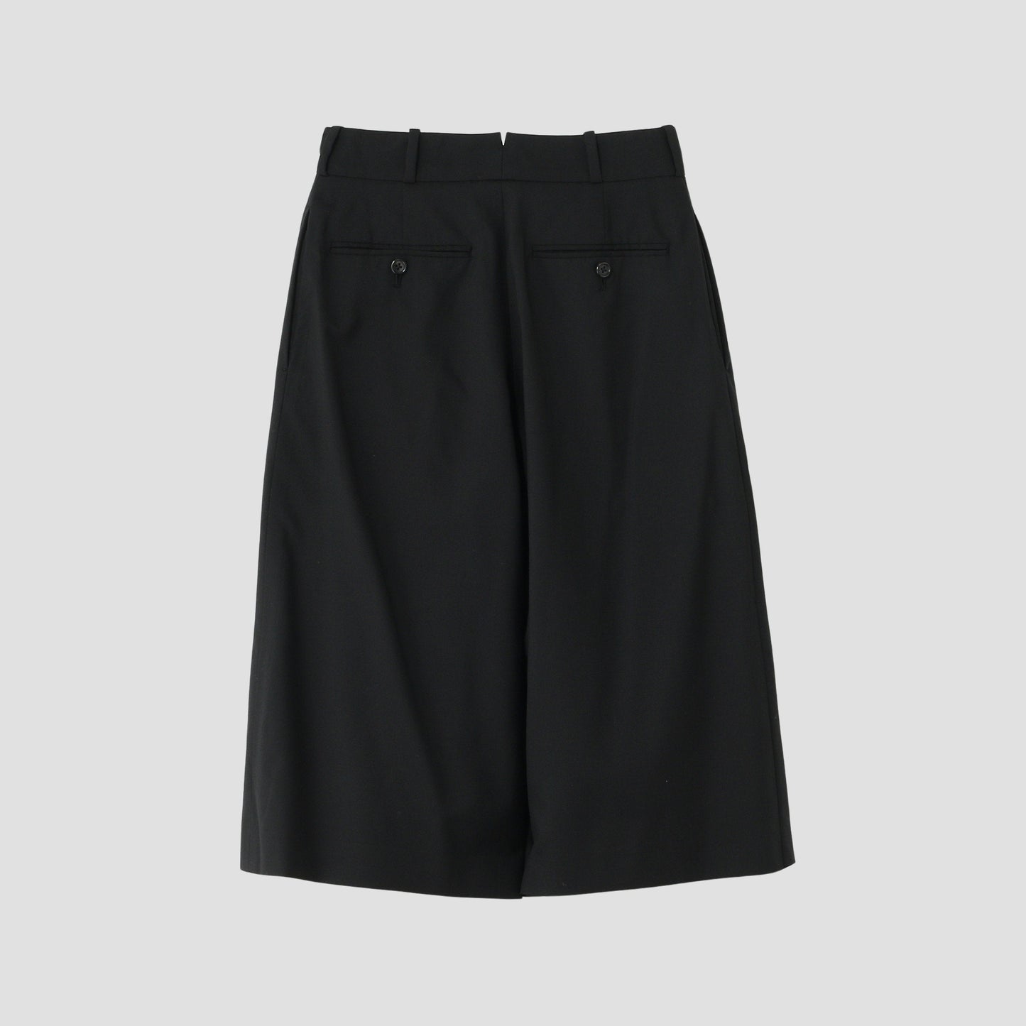 FINE WOOL POPLIN TROUSERS