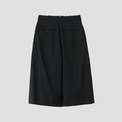 FINE WOOL POPLIN TROUSERS
