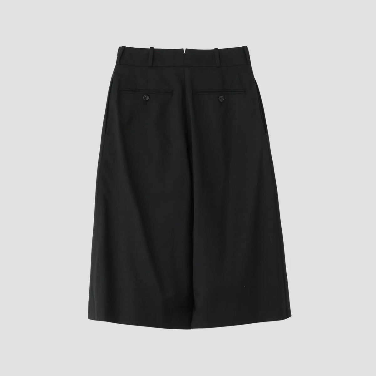 FINE WOOL POPLIN TROUSERS