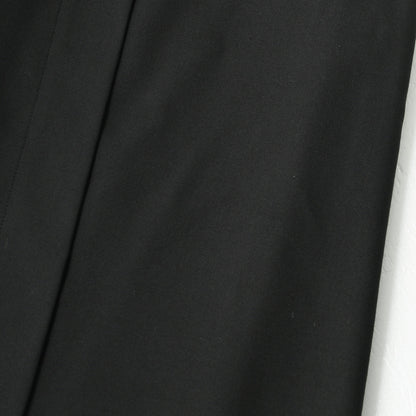 FINE WOOL POPLIN TROUSERS