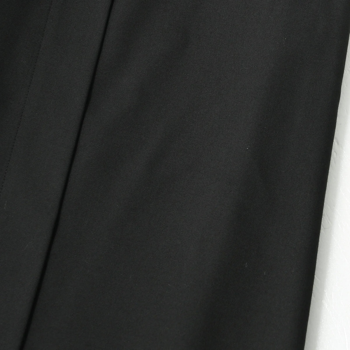 FINE WOOL POPLIN TROUSERS
