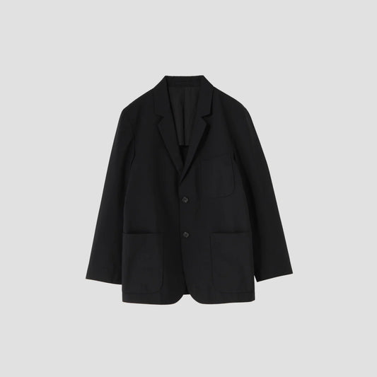 FINE WOOL HOPSACK JACKET