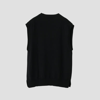 TWISTED COTTON WOOL KNIT