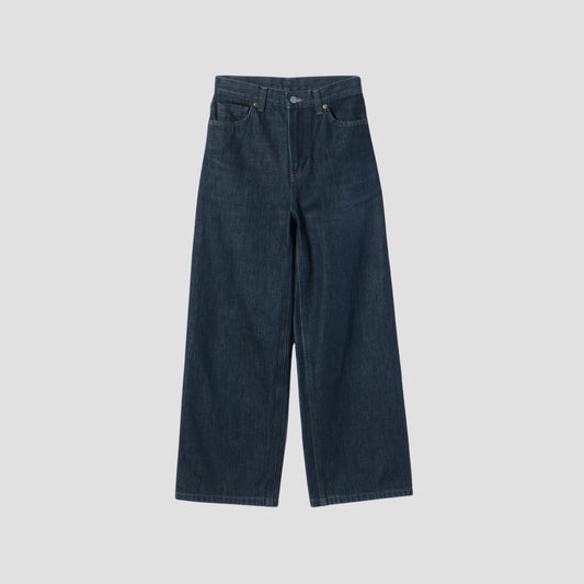 ORGANIC COTTON DENIM TROUSERS