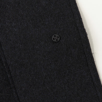HEAVY WOOL MELTON COAT