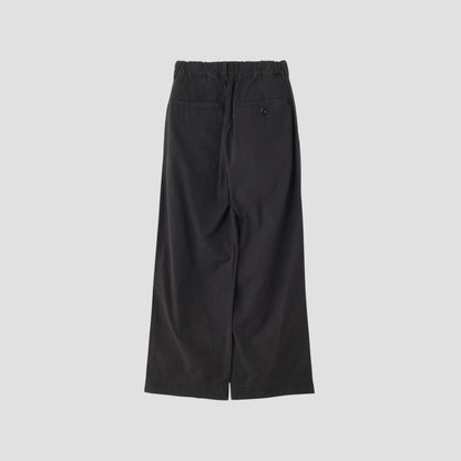 OVERDYE MELANGE COTTON LINEN TROUSERS