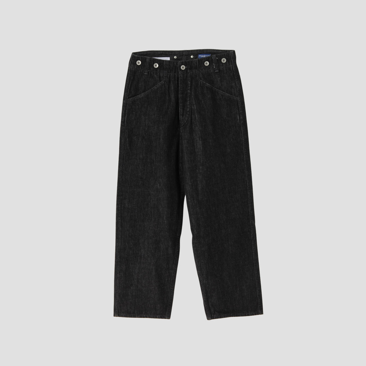 CANTON BLACK DENIM TROUSERS