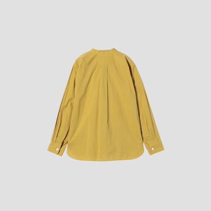 PIECE DYED WASHED COTTON SHIRT