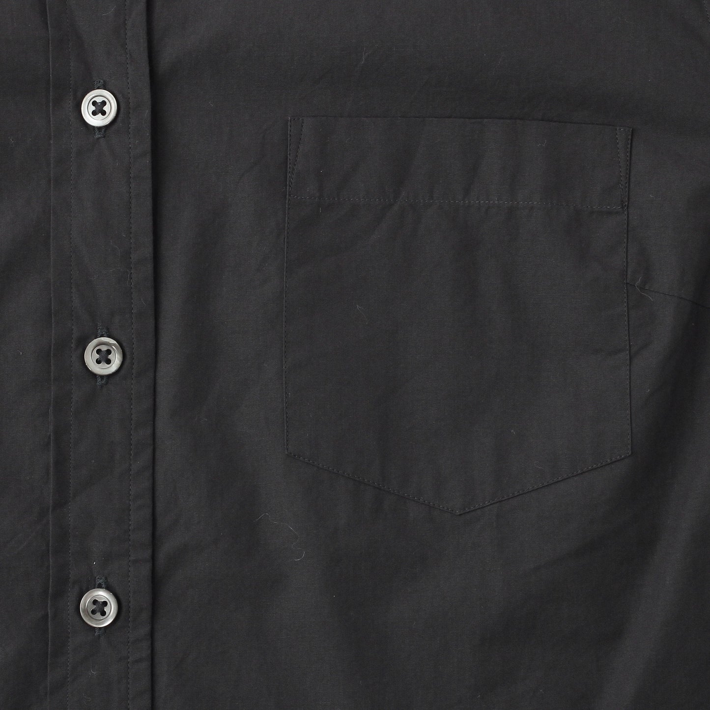 PLAIN COTTON POPLIN SHIRT