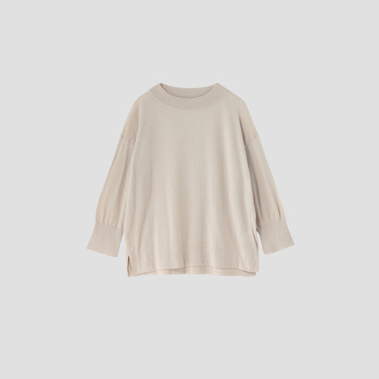 TWISTED COTTON SILK KNIT