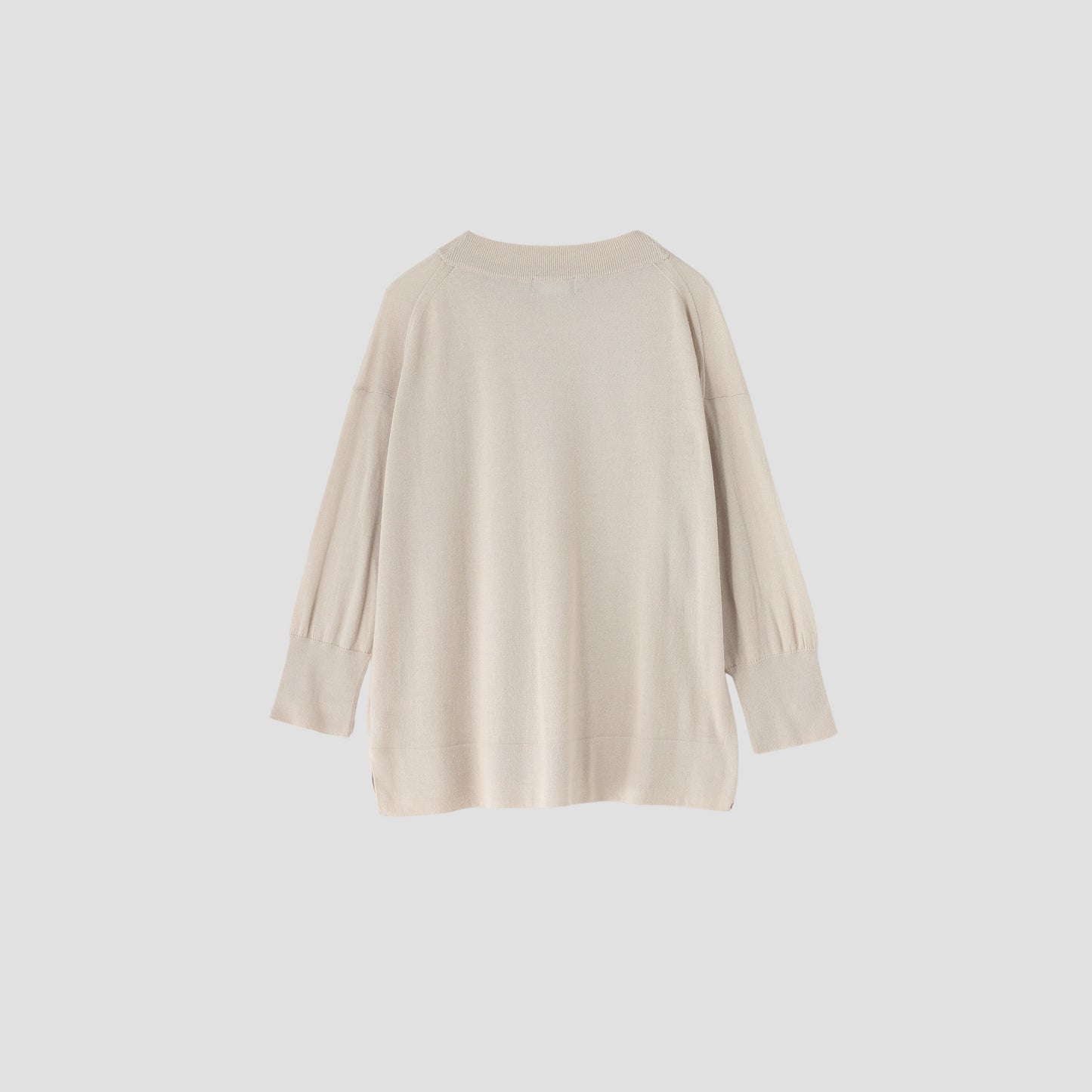 TWISTED COTTON SILK KNIT