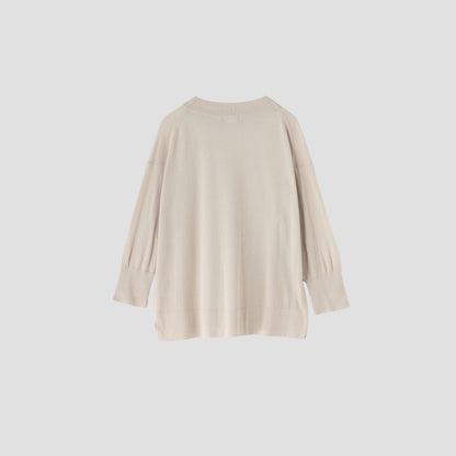 TWISTED COTTON SILK KNIT