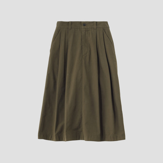 MATT COTTON TWILL SKIRT