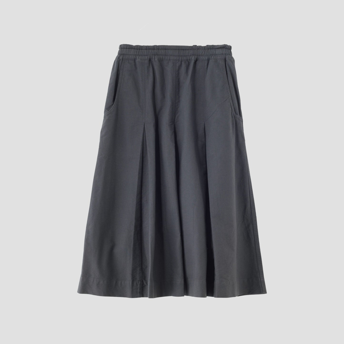 DRY COTTON OXFORD SKIRT