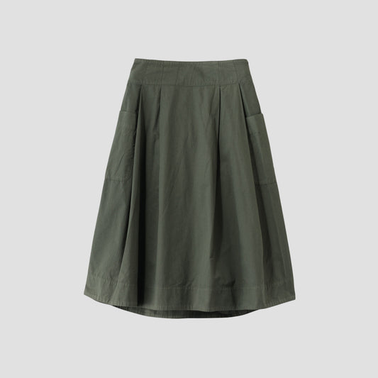 SUPERFINE COTTON TWILL SKIRT