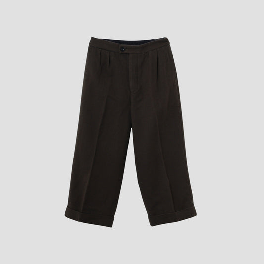 WOOL COTTON DRILL TROUSERS