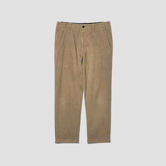 COTTON TWILL TROUSERS