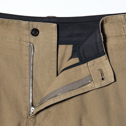 COTTON TWILL TROUSERS