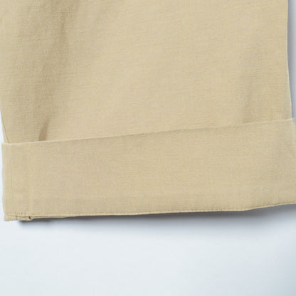 HIGH TWIST COTTON LINEN TROUSERS