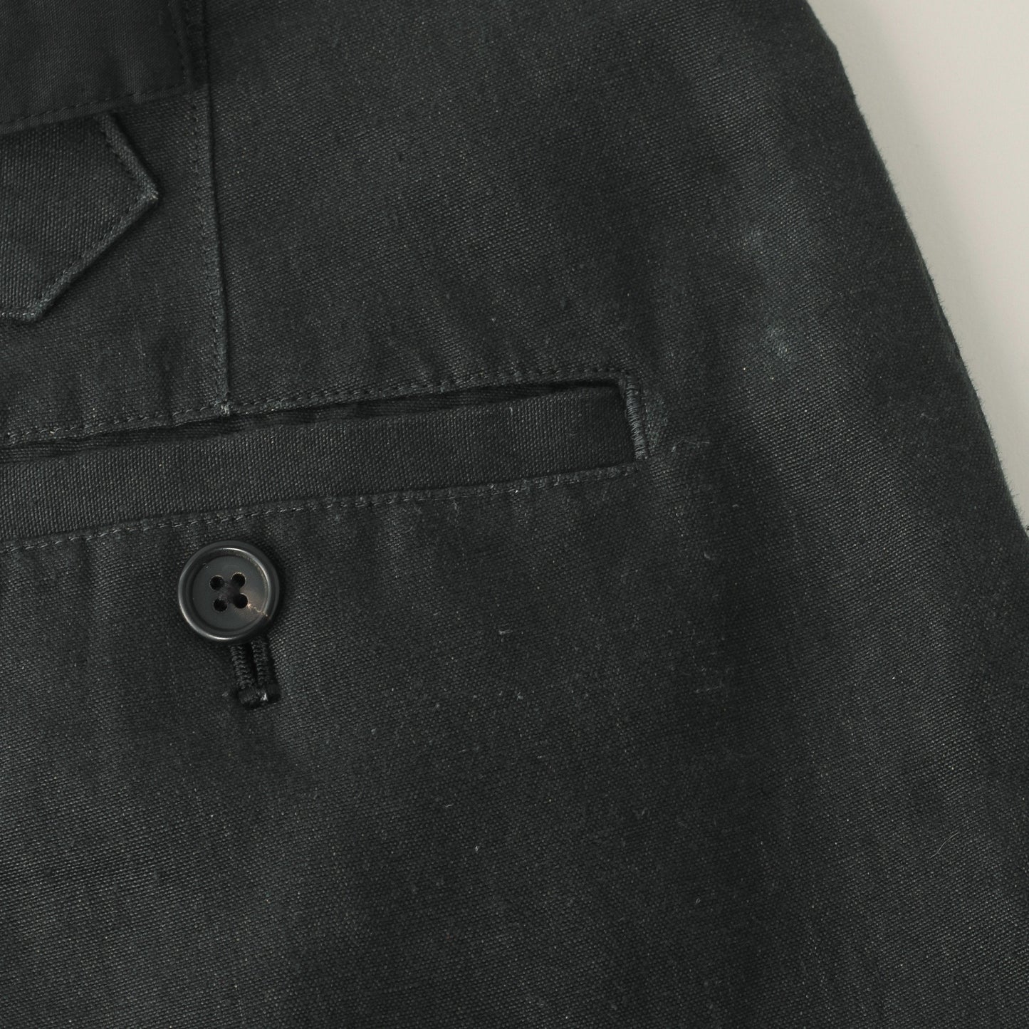 MATT LINEN POPLIN TROUSERS