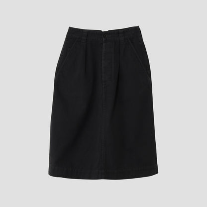 SOFT TWISTED YARN COTTON SKIRT