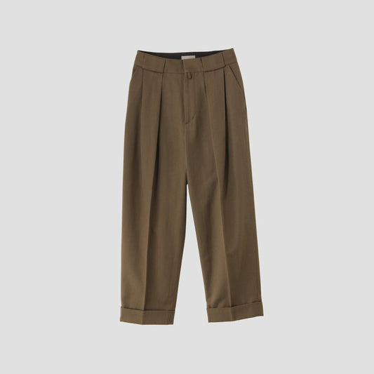 WOOL COTTON TROUSERS