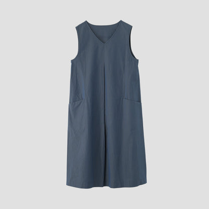 COTTON CHAMBRAY DRESS