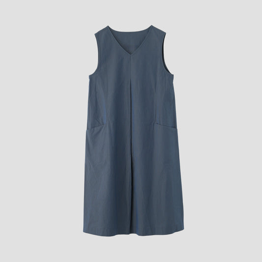 COTTON CHAMBRAY DRESS