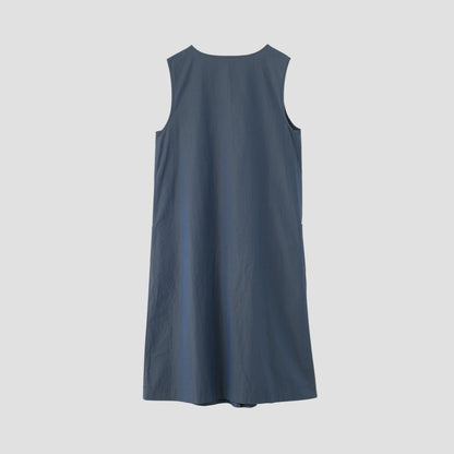 COTTON CHAMBRAY DRESS