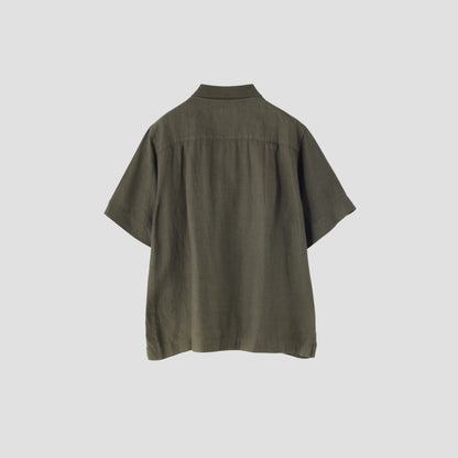 DRY LINEN TWILL SHIRT