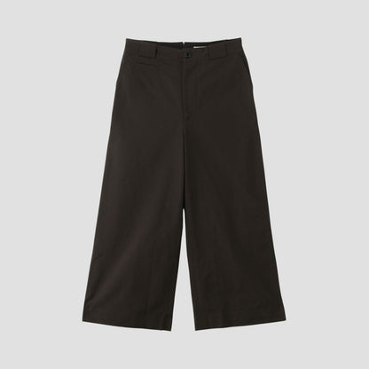 COTTON OXFORD TROUSERS