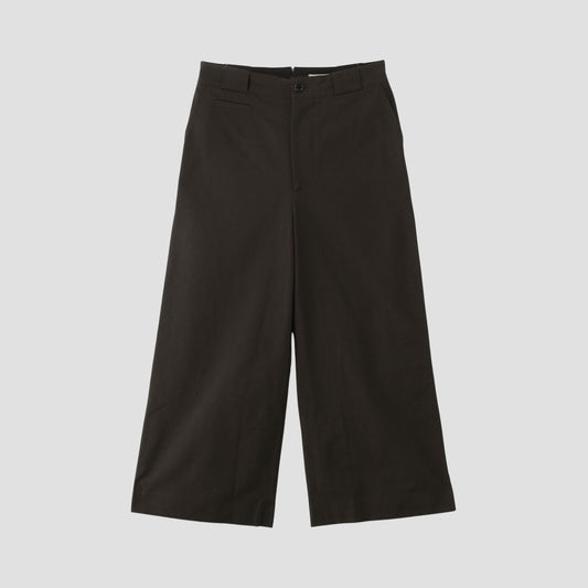 COTTON OXFORD TROUSERS