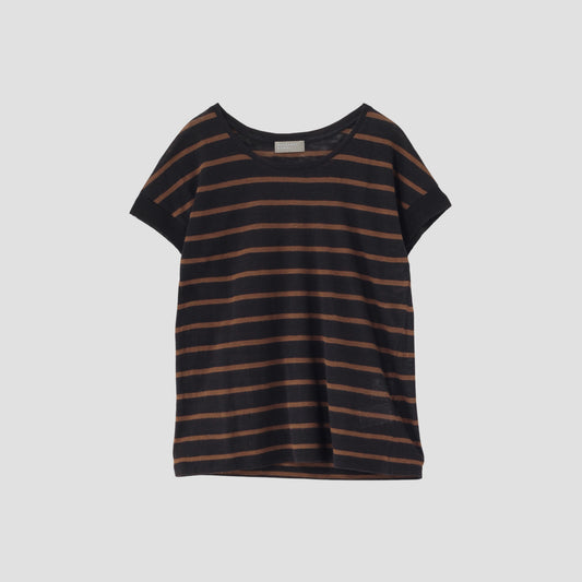 STRIPE LINEN JERSEY