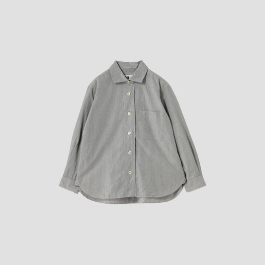 SEERSUCKER COTTON WOOL SHIRT