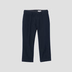 WOOL COTTON GABARDINE TROUSERS