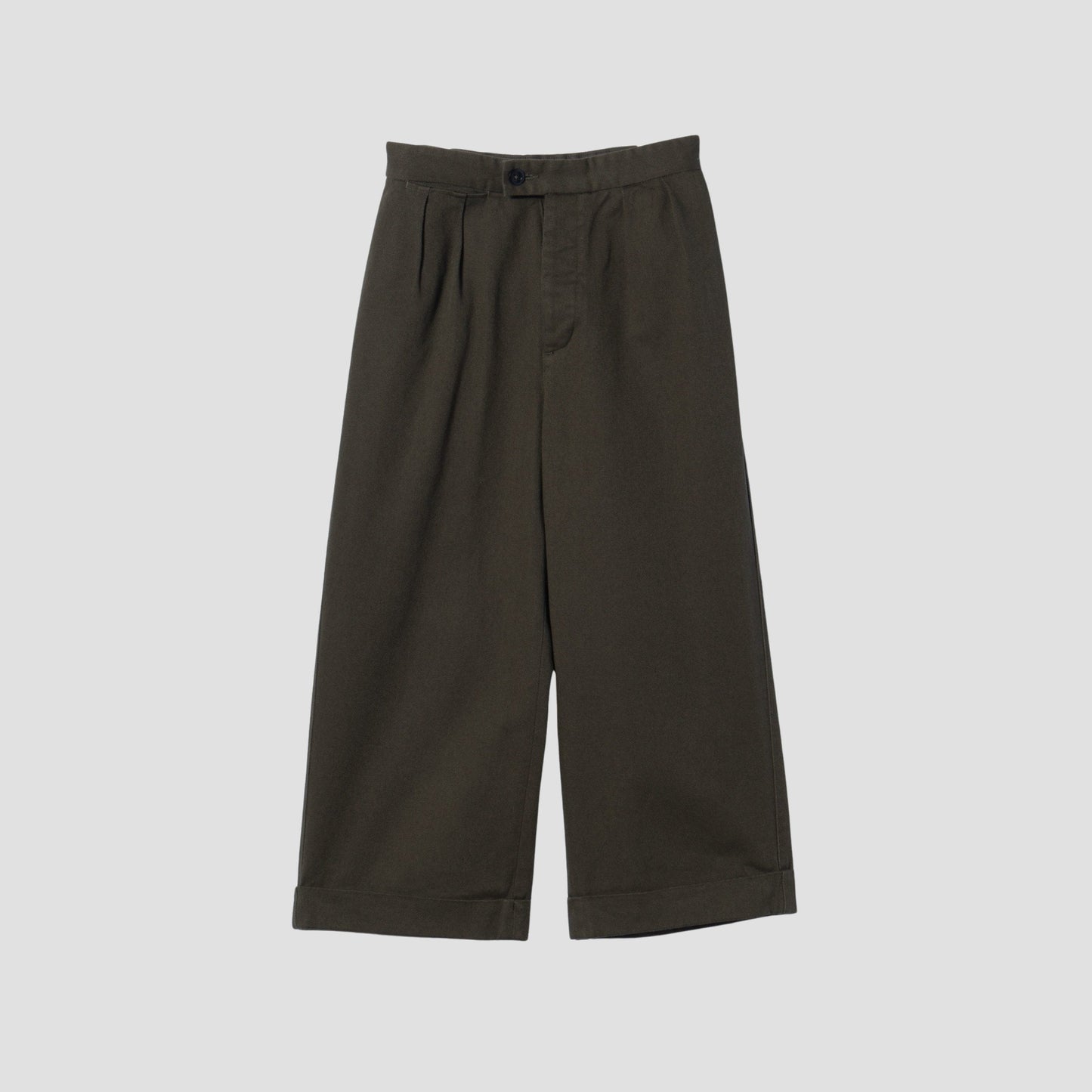 RAISED COTTON DRILL TROUSERS