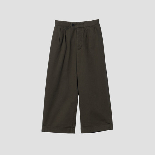 RAISED COTTON DRILL TROUSERS